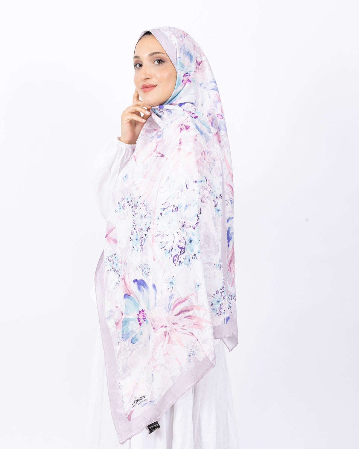 Mikro Bambu Kraş Şal D029 Lila
