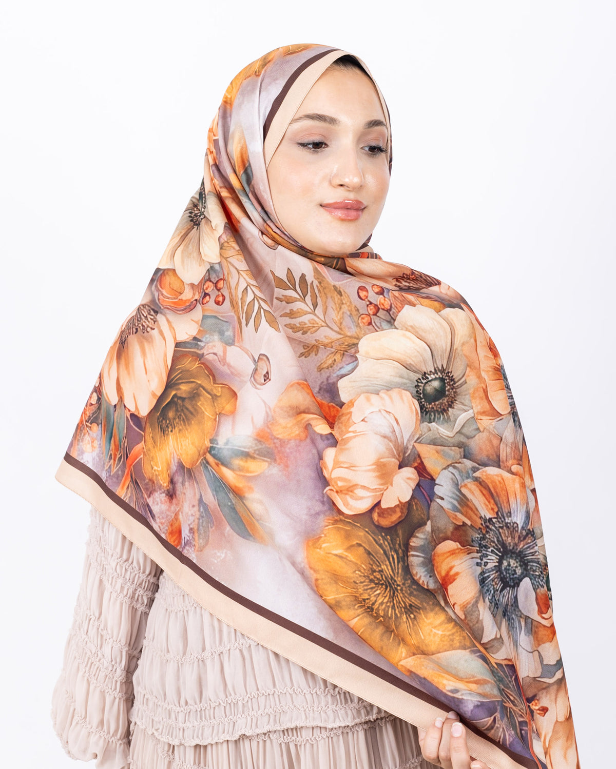 Mikro Soft Şal D006 Bej