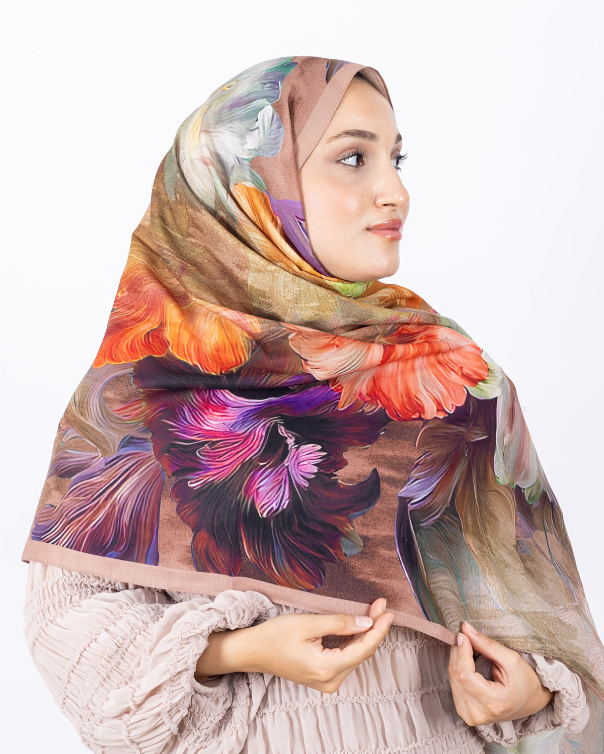 Mikro Soft Şal D003 Somon