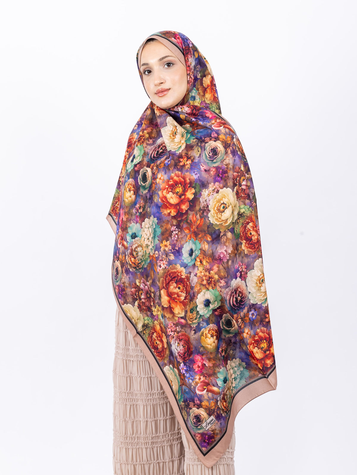 Micro Soft Şal D001 Somon