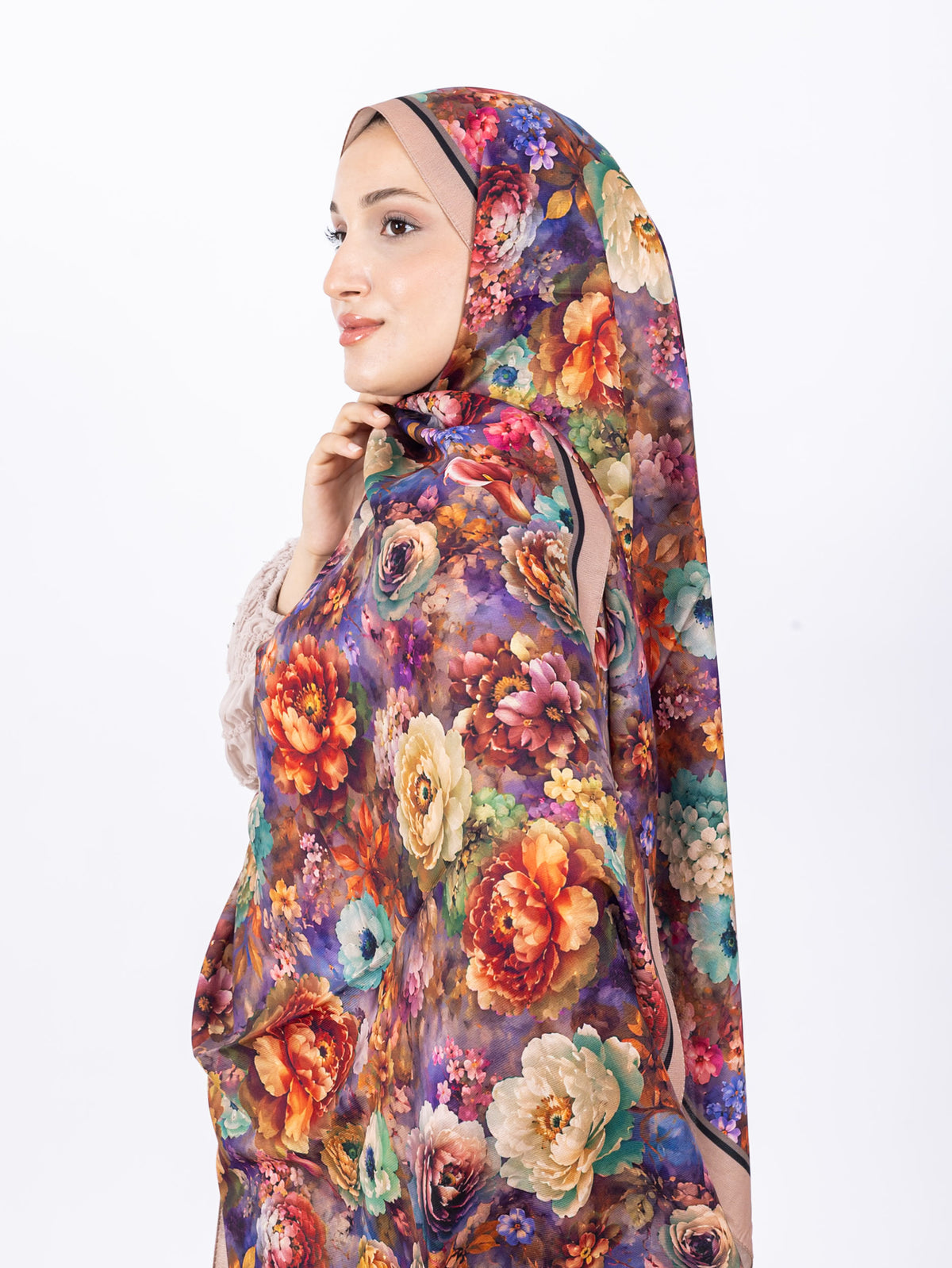 Micro Soft Şal D001 Somon