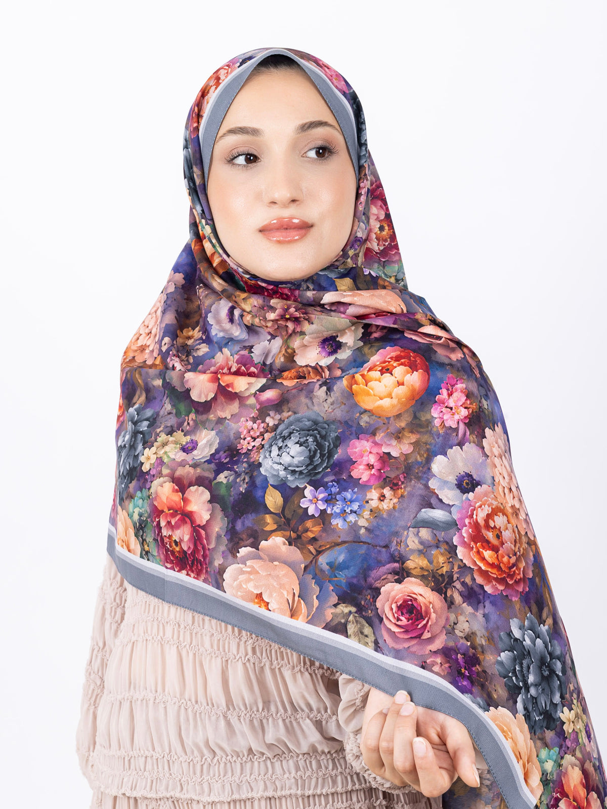 Micro Soft Şal D001 Gri