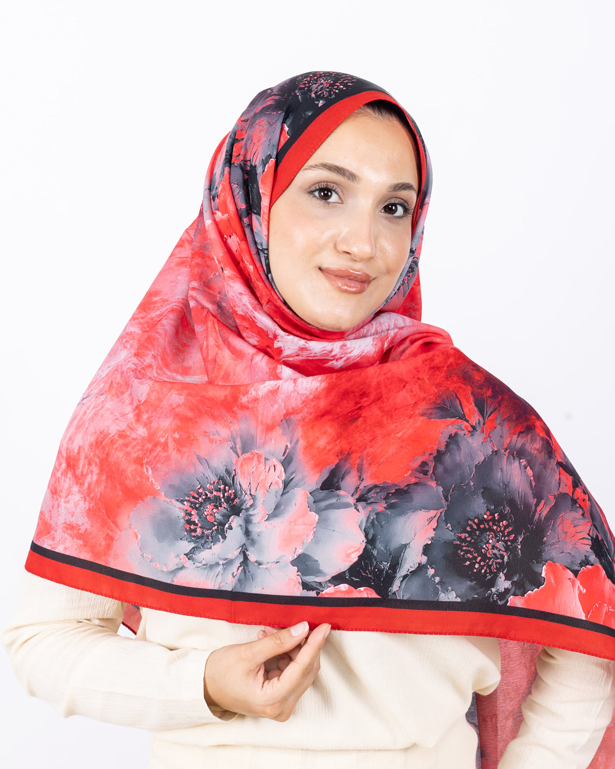 Mikro Soft Şal D005 Kırmızı