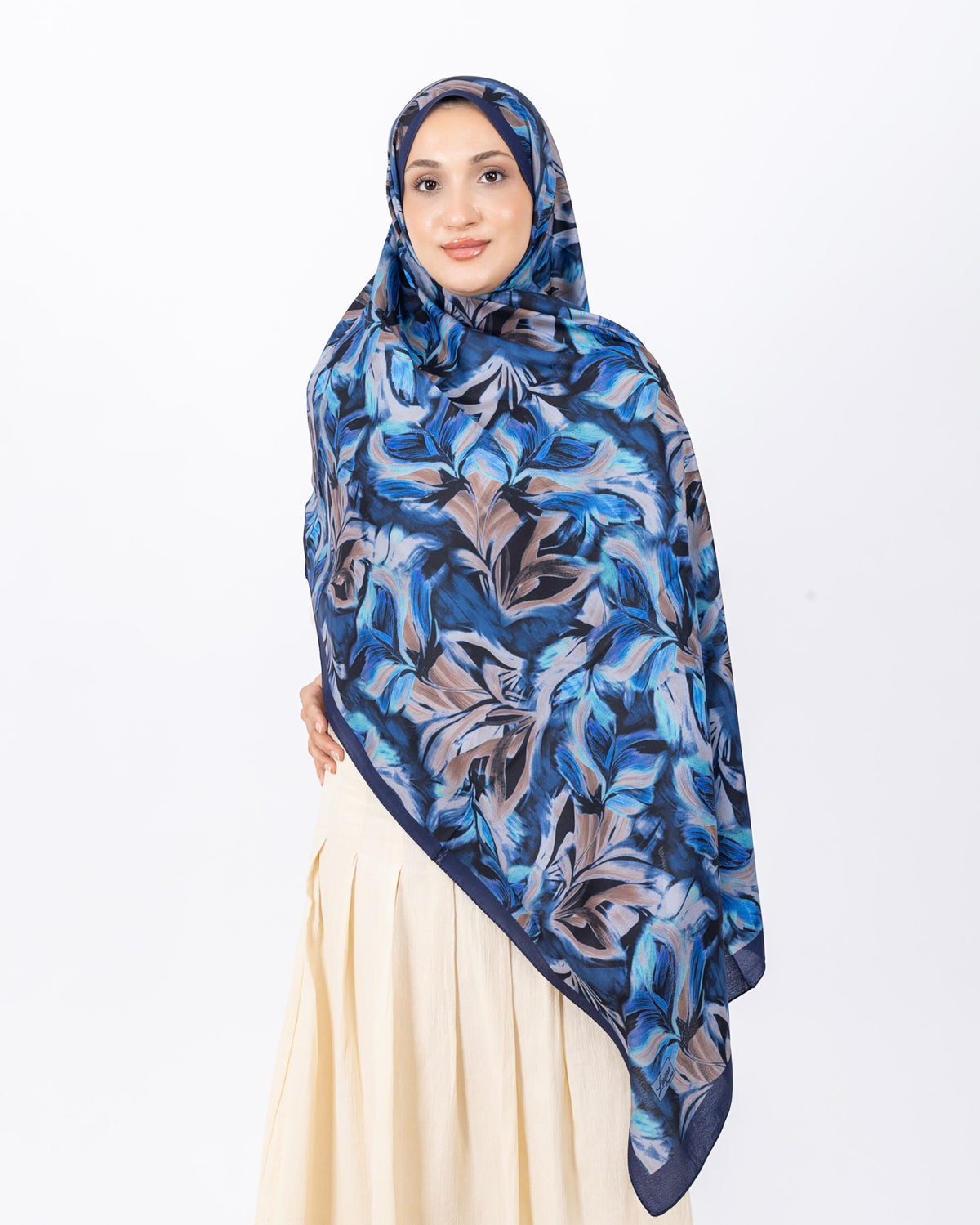 Mikro Soft Şal D011 Lacivert