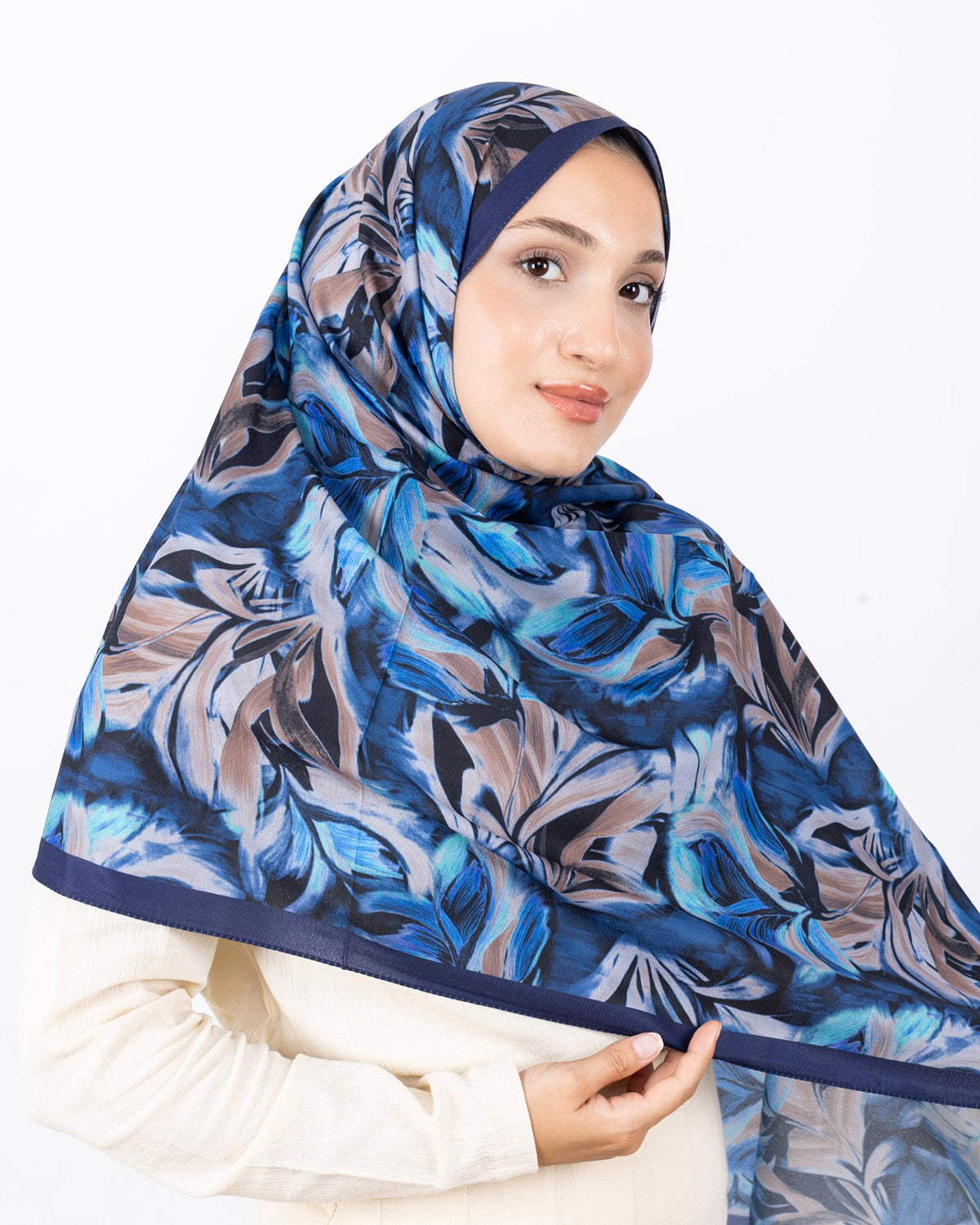 Mikro Soft Şal D011 Lacivert