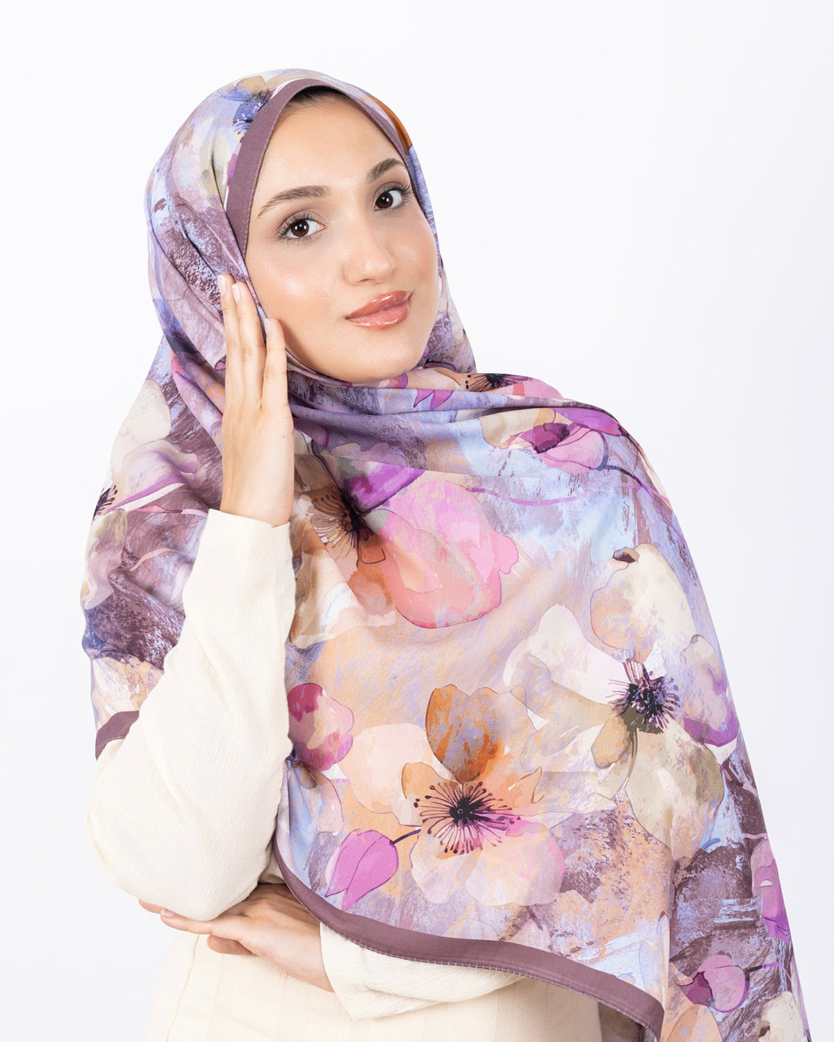 Mikro Soft Şal D015 Gül Kurusu