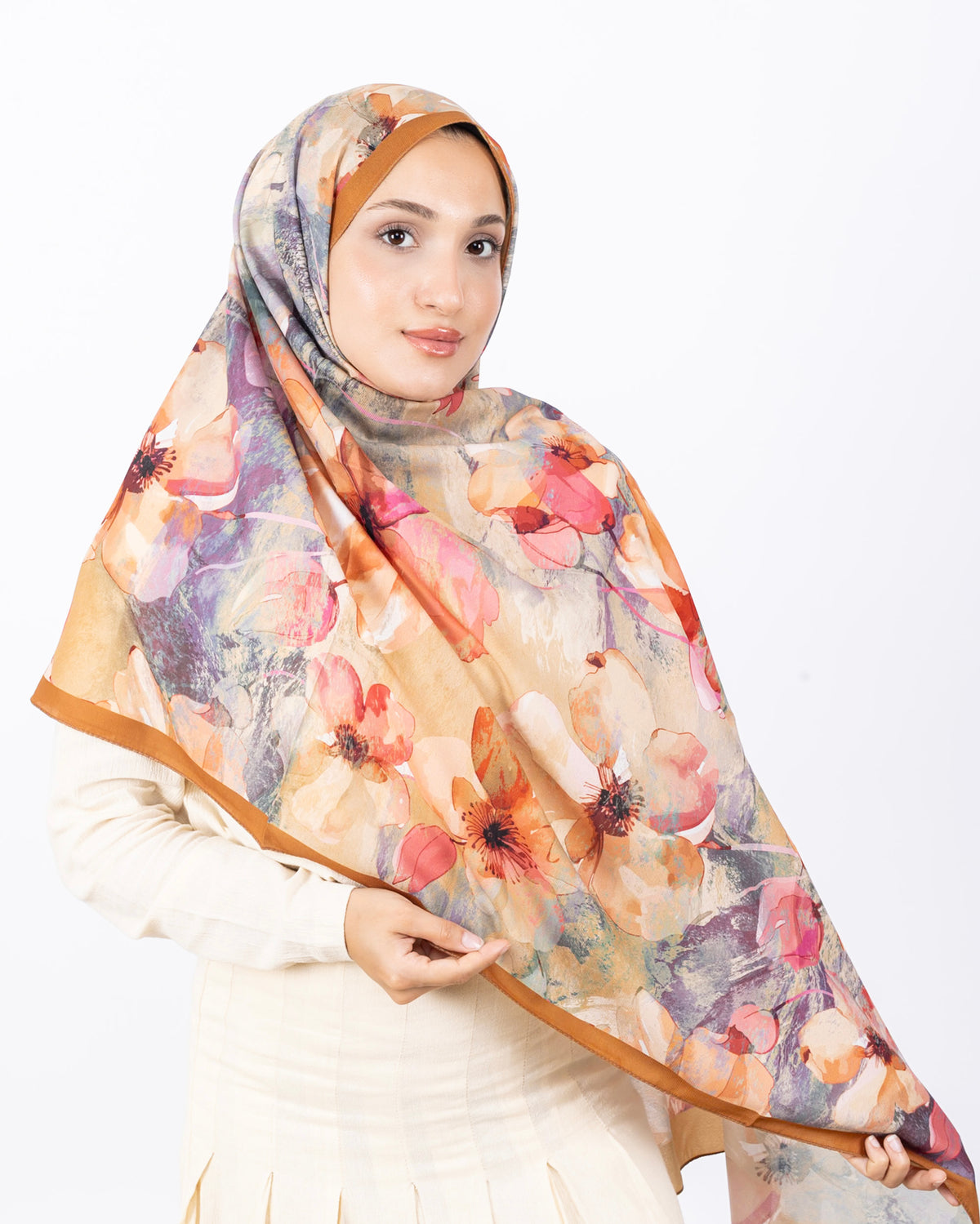 Mikro Soft Şal D015 Hardal