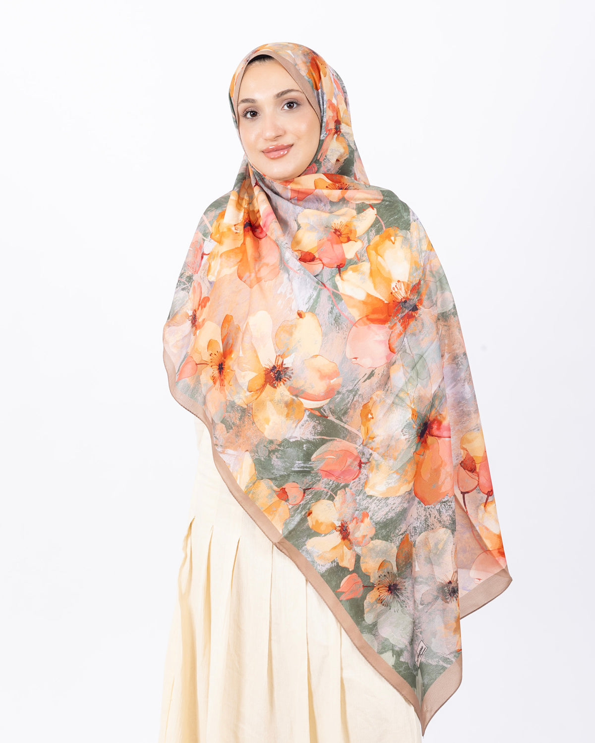 Mikro Soft Şal D015 Bej