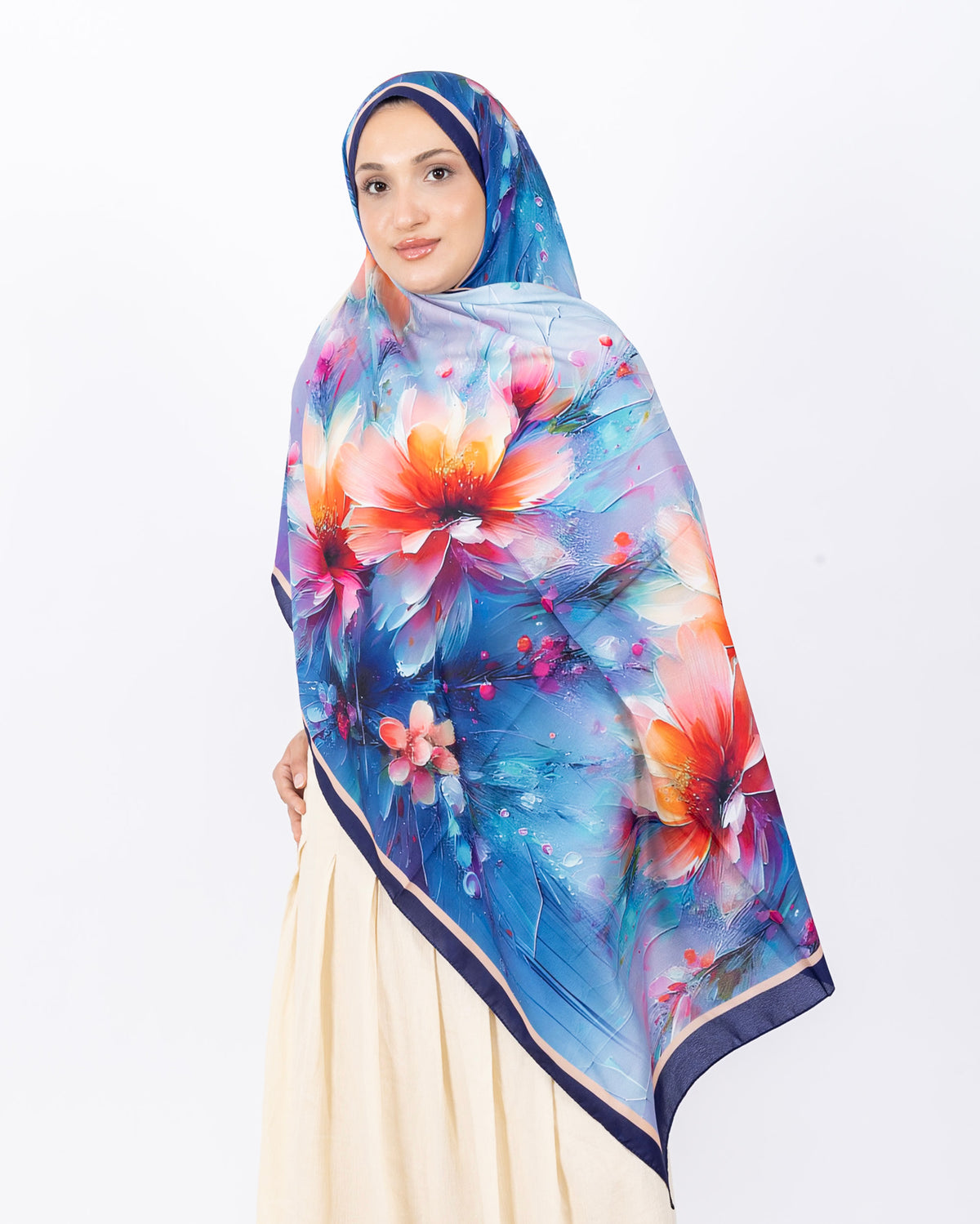 Mikro Soft Şal D004 Morcivert