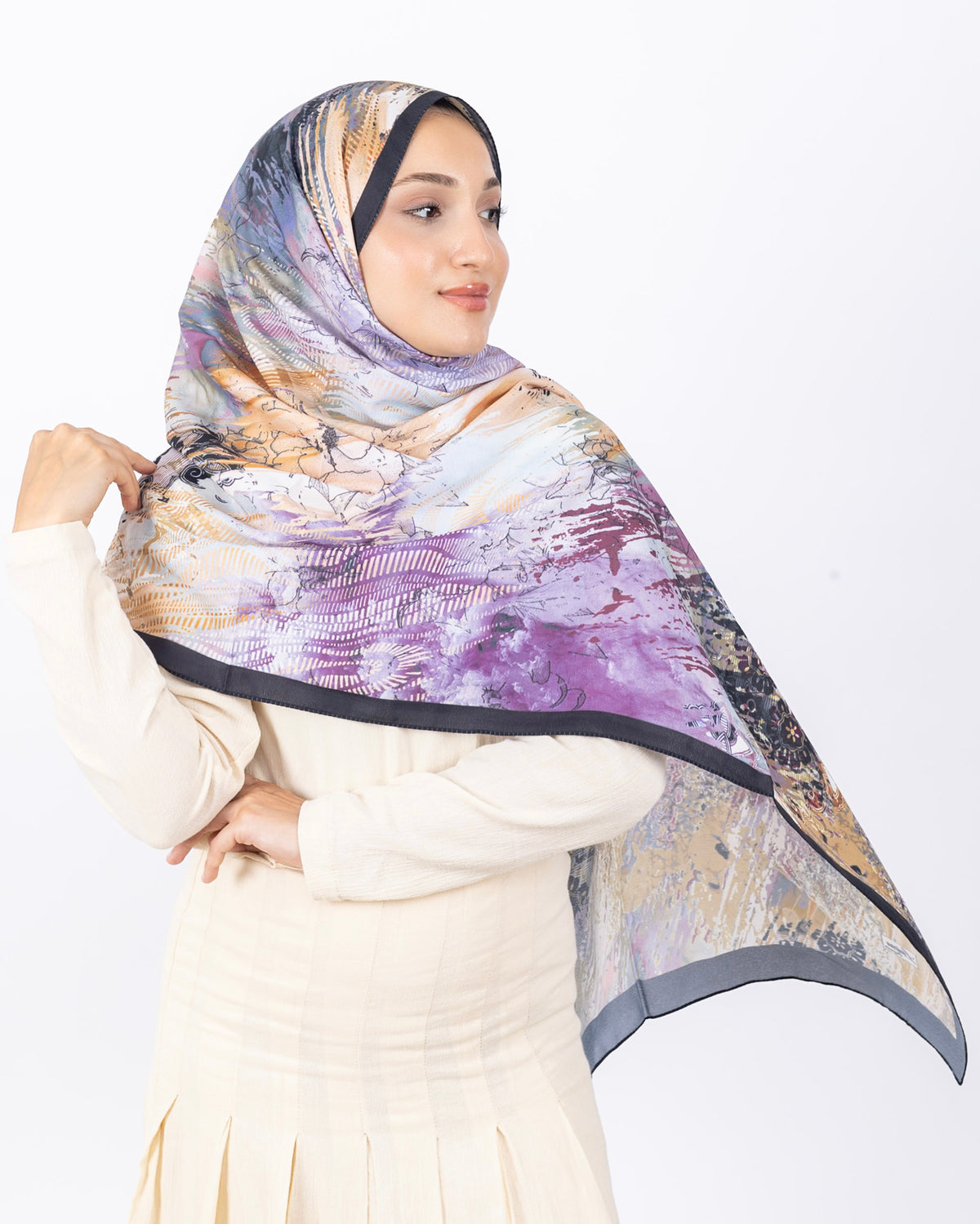 Mikro Soft Şal D016 Siyah