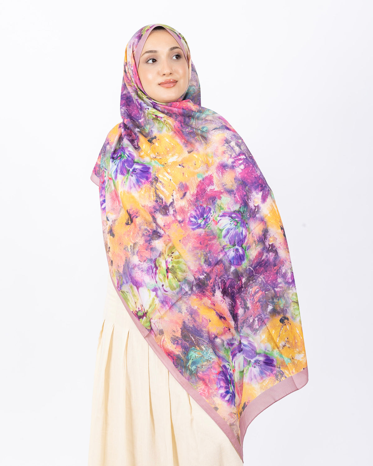 Mikro Soft Şal D014 Gül Kurusu