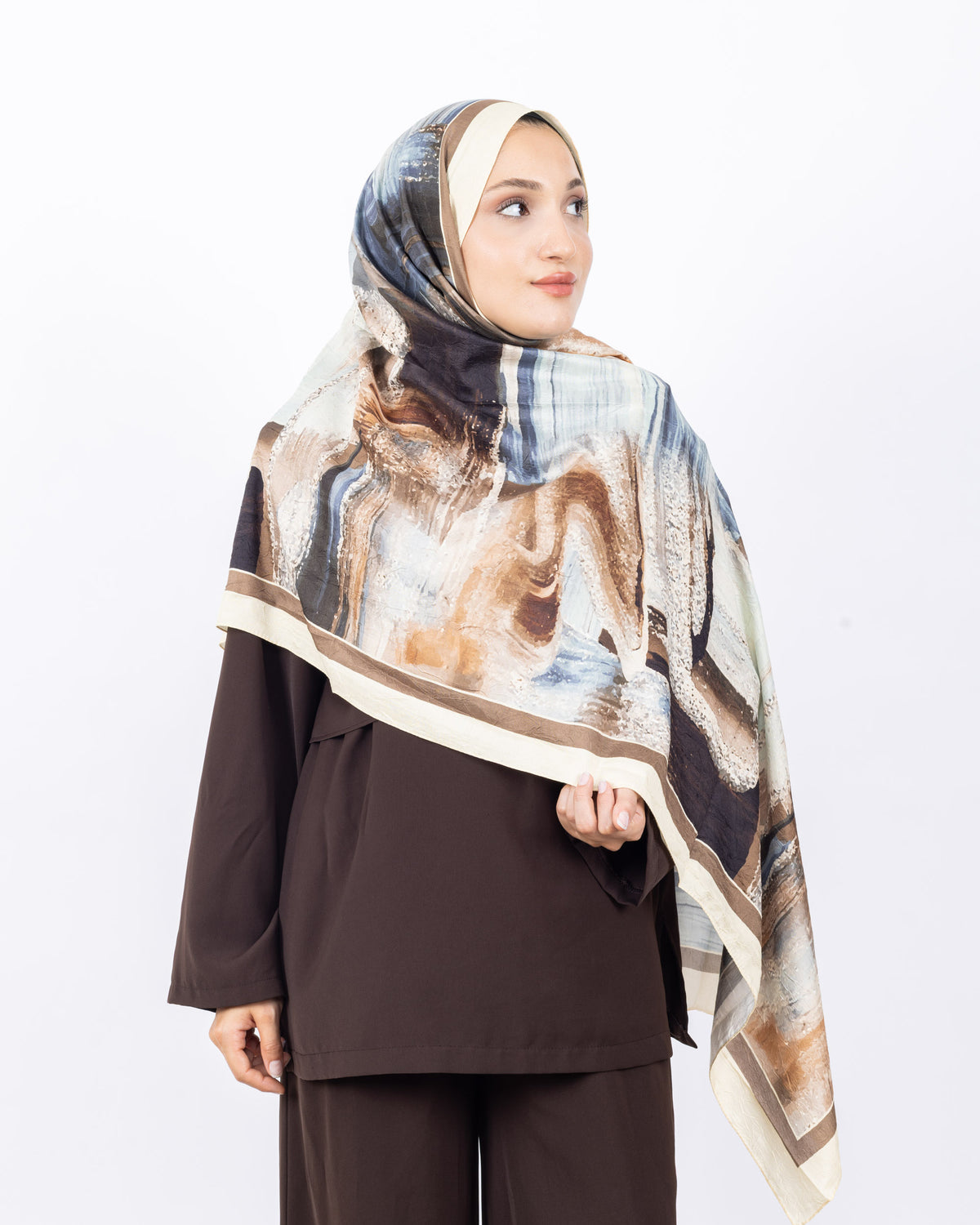 Mikro Bambu Kraş Şal D021 Sarı