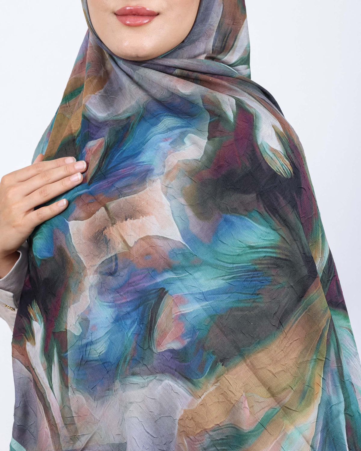 Soft Bambu Kraş Şal D039 Mint Yeşili