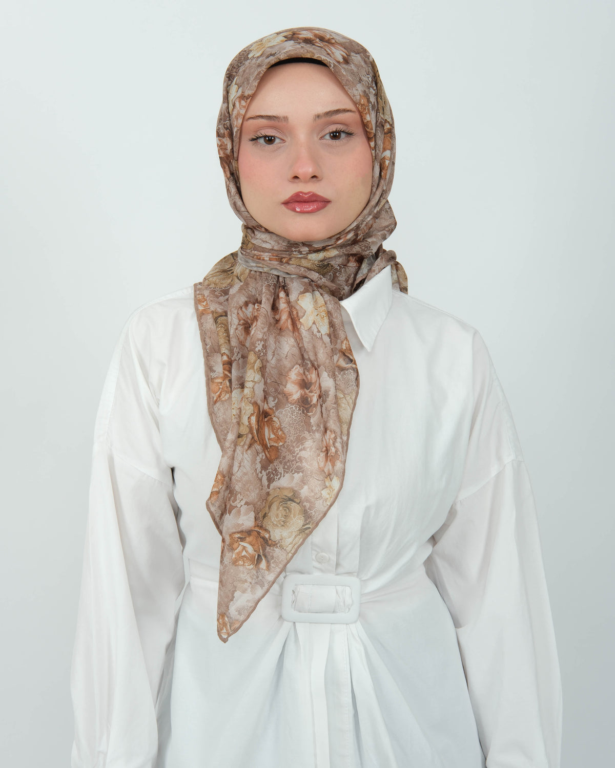 Organik Soft Eşarp D083 Bej