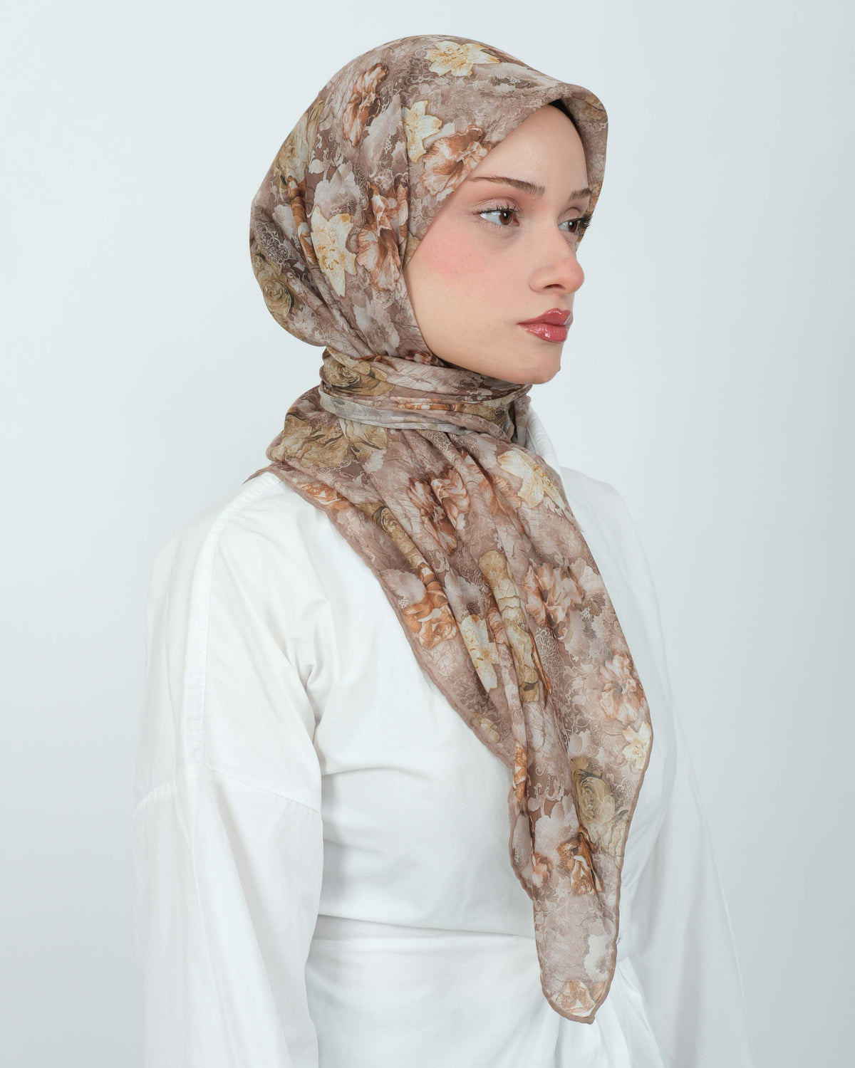 Organik Soft Eşarp D083 Bej