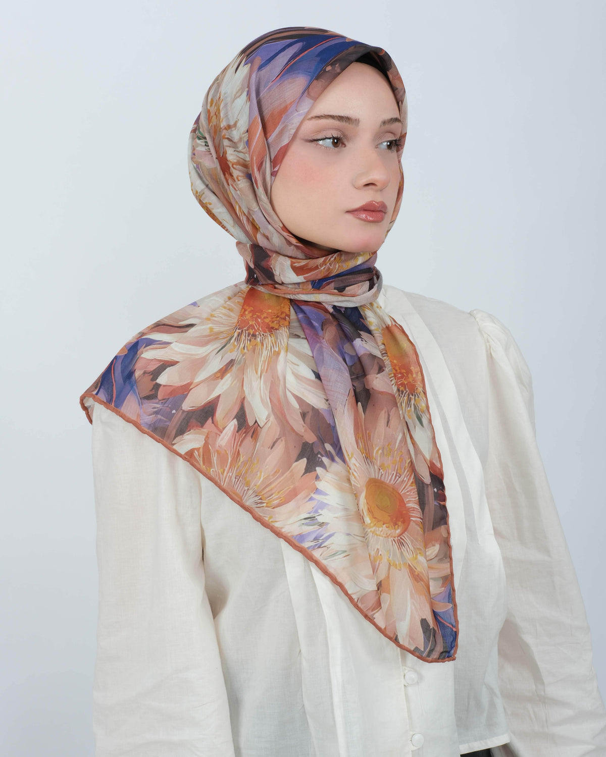 Organik Soft Eşarp D094 Hardal