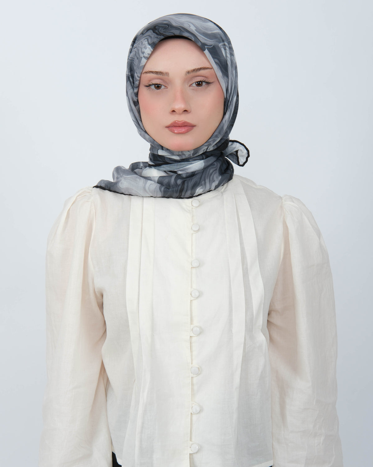 Organik Soft Eşarp D098 Siyah