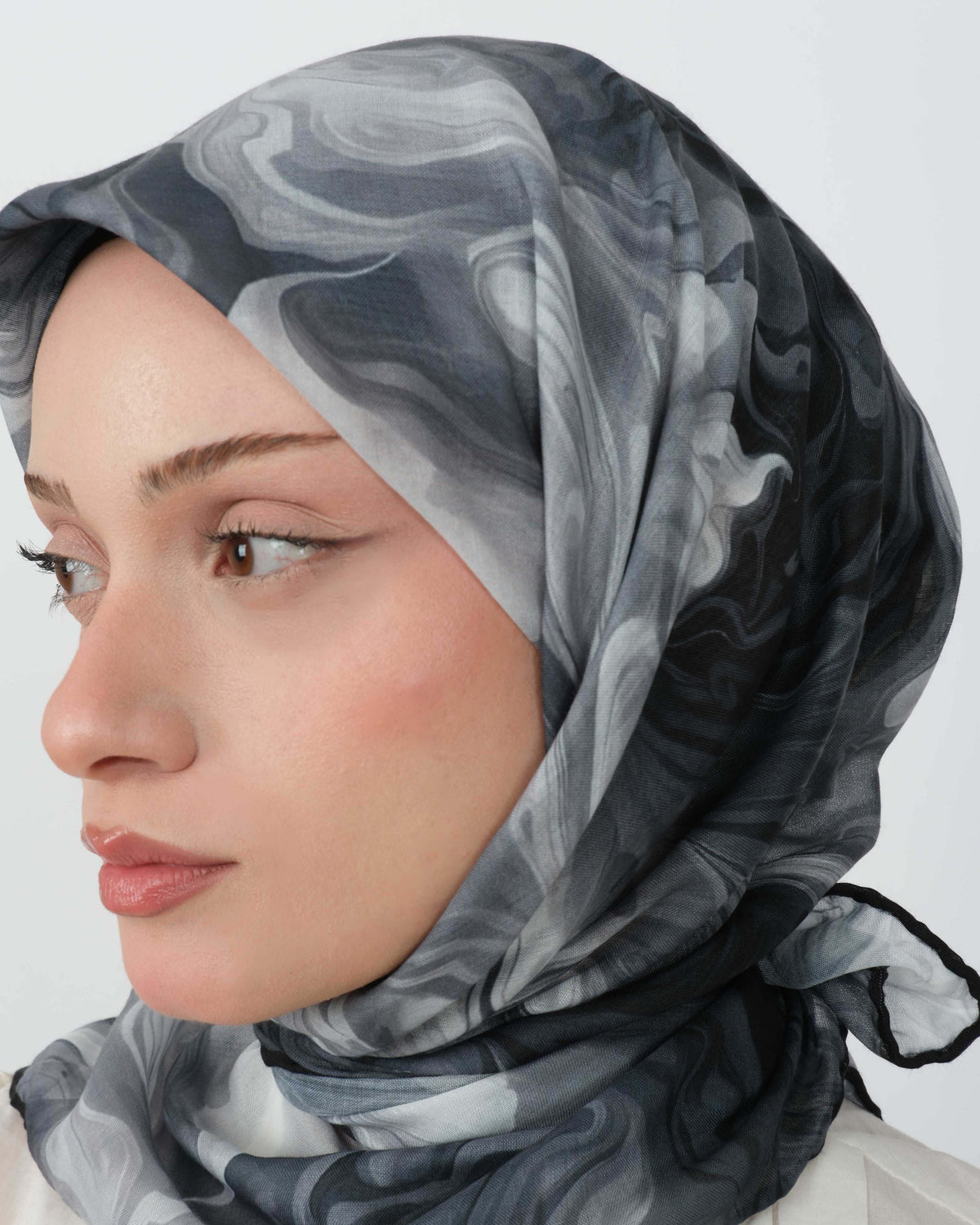 Organik Soft Eşarp D098 Siyah