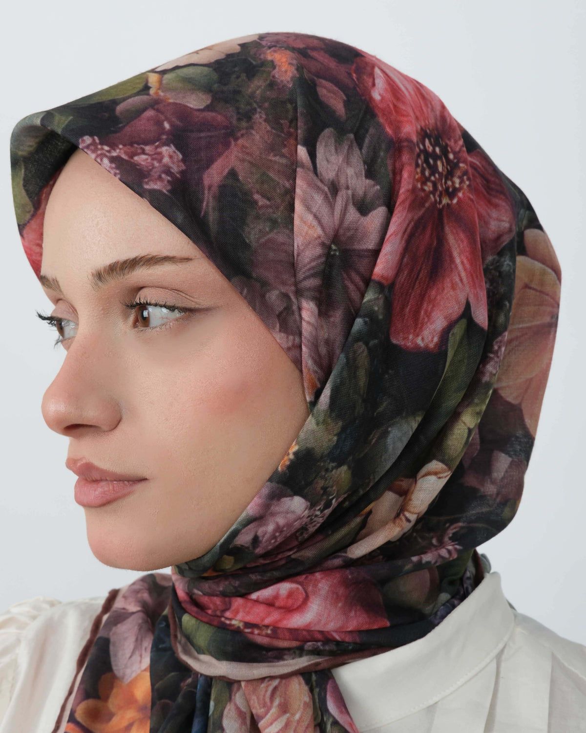 Organik Soft Eşarp D099 Gül Kurusu