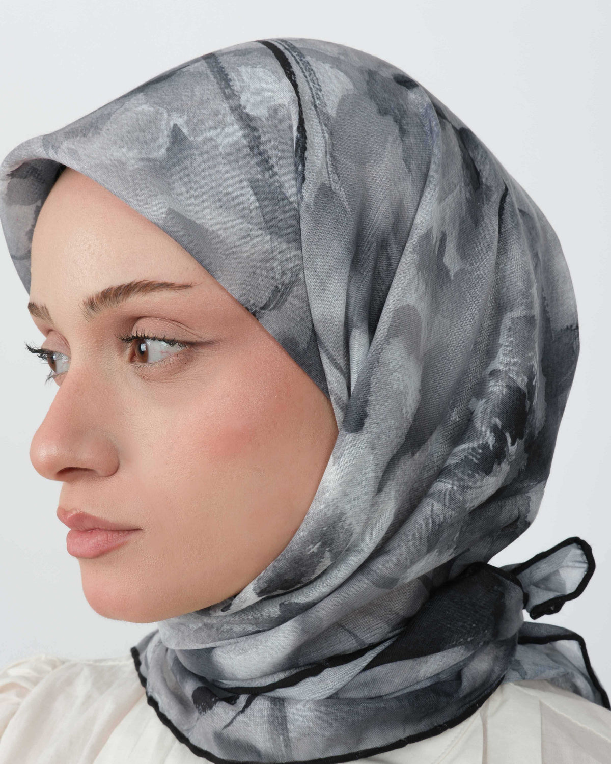 Organik Soft Eşarp D100 Siyah