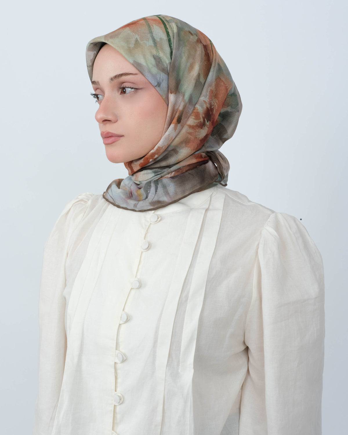 Organik Soft Eşarp D100 Açık Yeşil