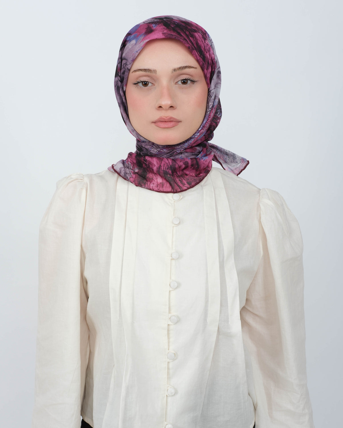 Organik Soft Eşarp D101 Mor