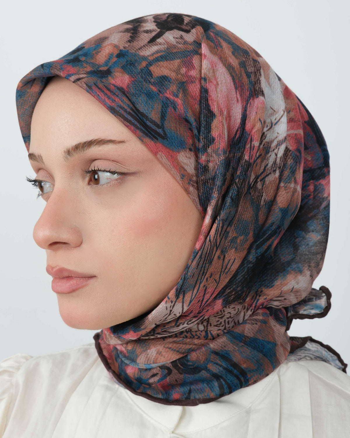 Organik Soft Eşarp D101 Petrol