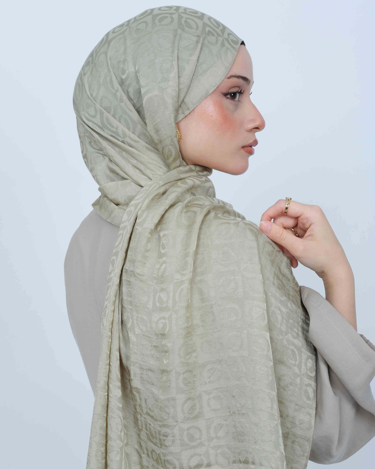 Ayrobin Jakar Şal D104 Mint Yeşili