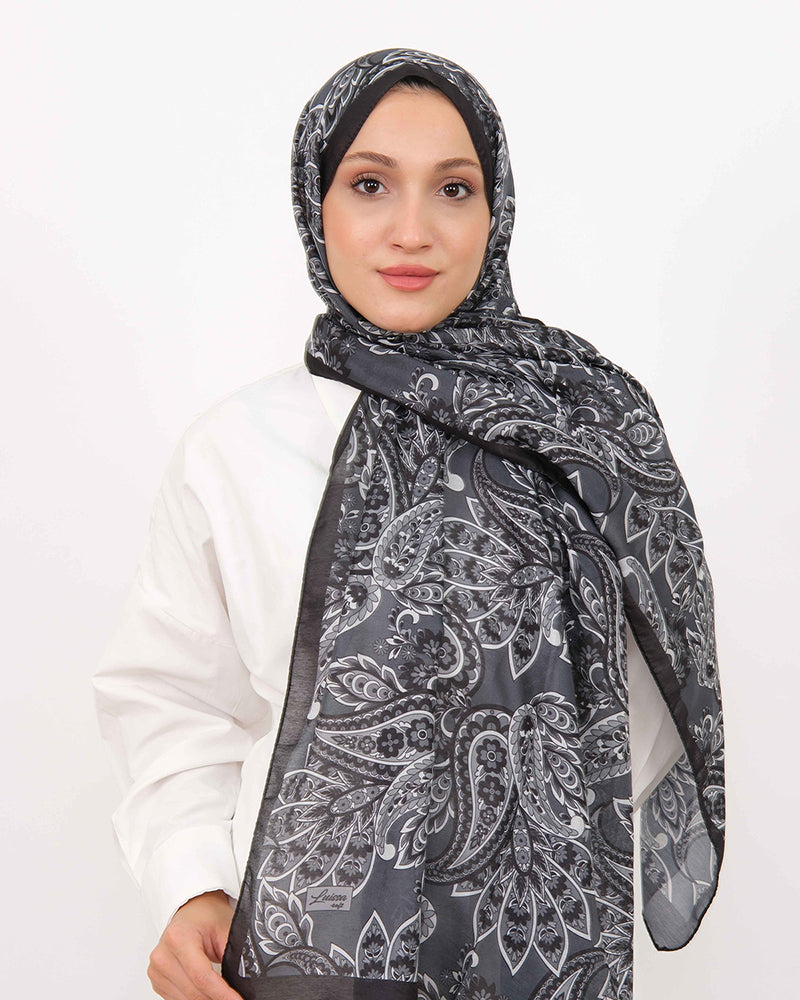 Soft Şal D057 Siyah