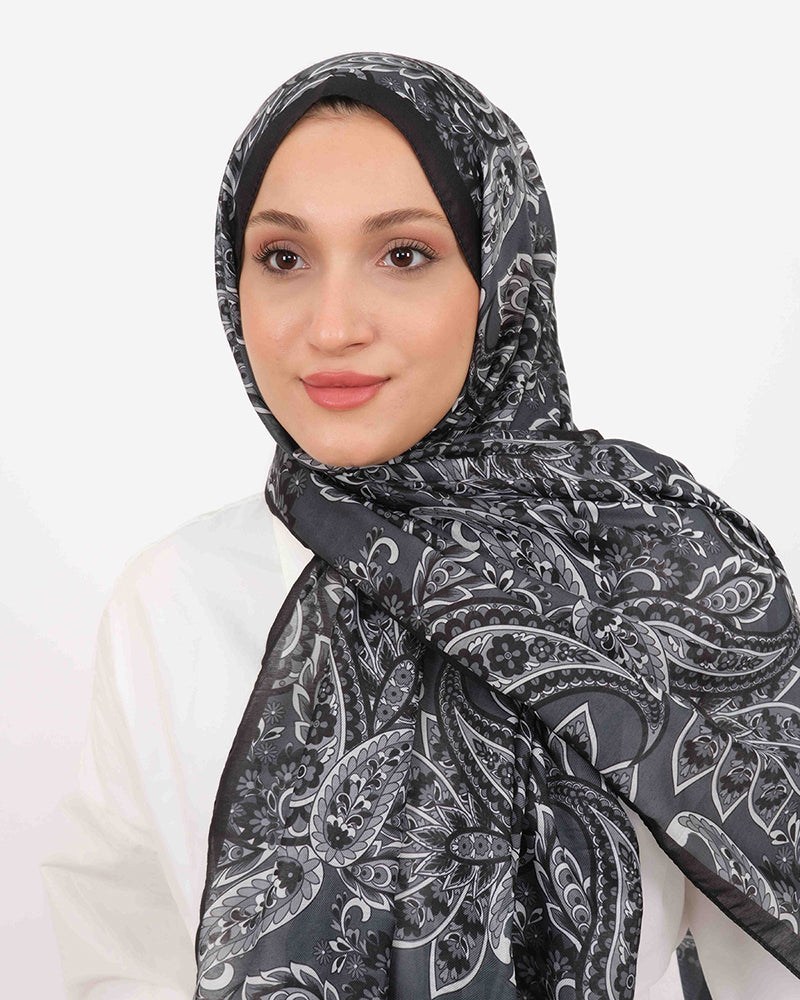Soft Şal D057 Siyah