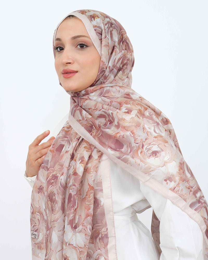 Soft Şal D058 Pudra
