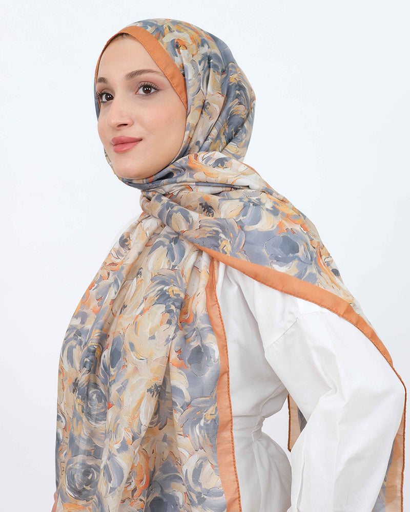 Soft Şal D058 Hardal