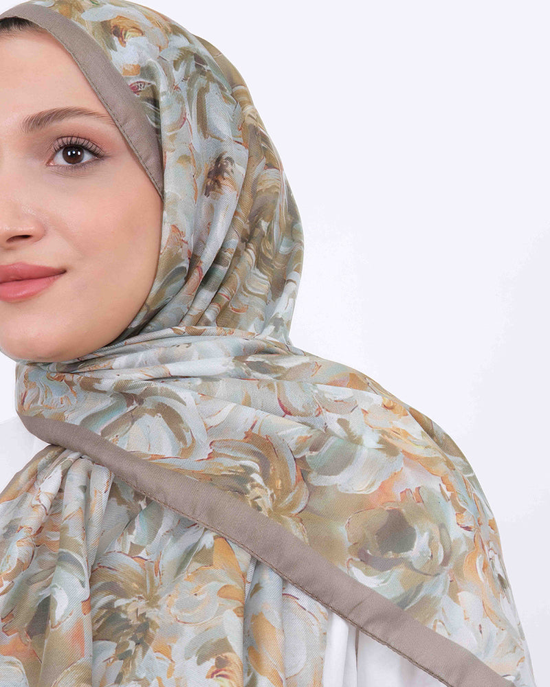 Soft Şal D058 Vizon