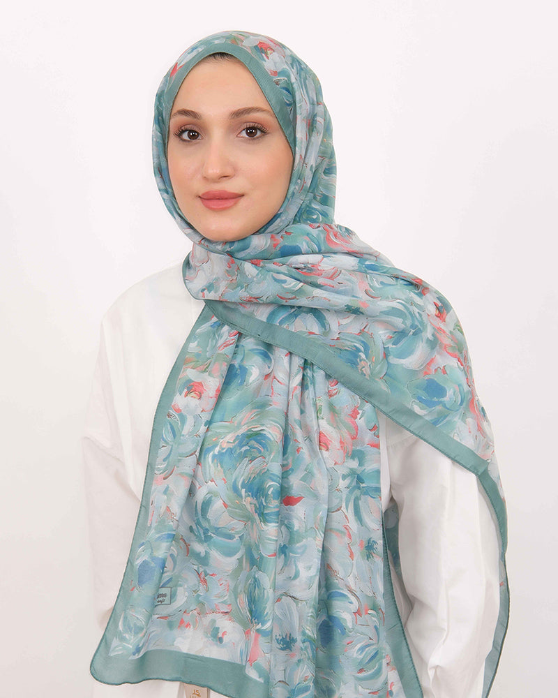 Soft Şal D058 Mint Yeşili