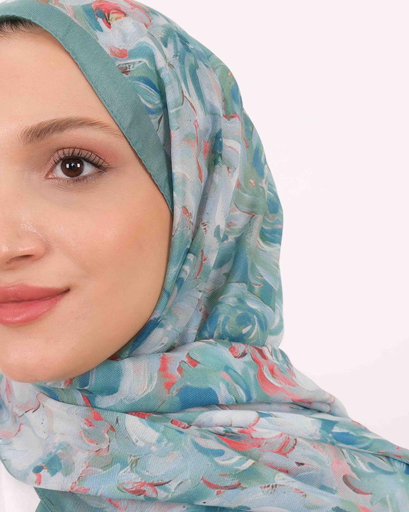 Soft Şal D058 Mint Yeşili