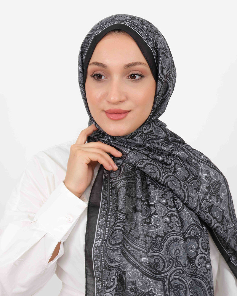 Soft Şal D059 Siyah