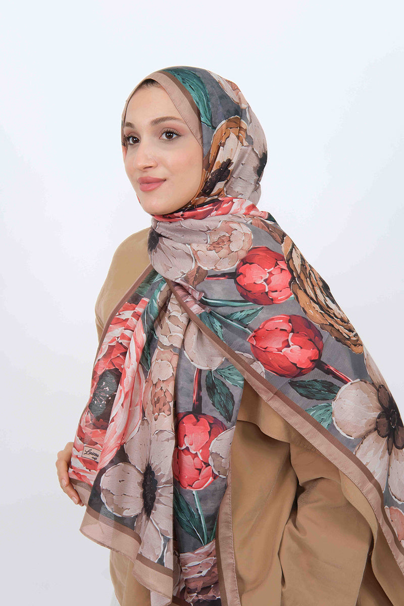 Soft Şal D060 Gül Kurusu