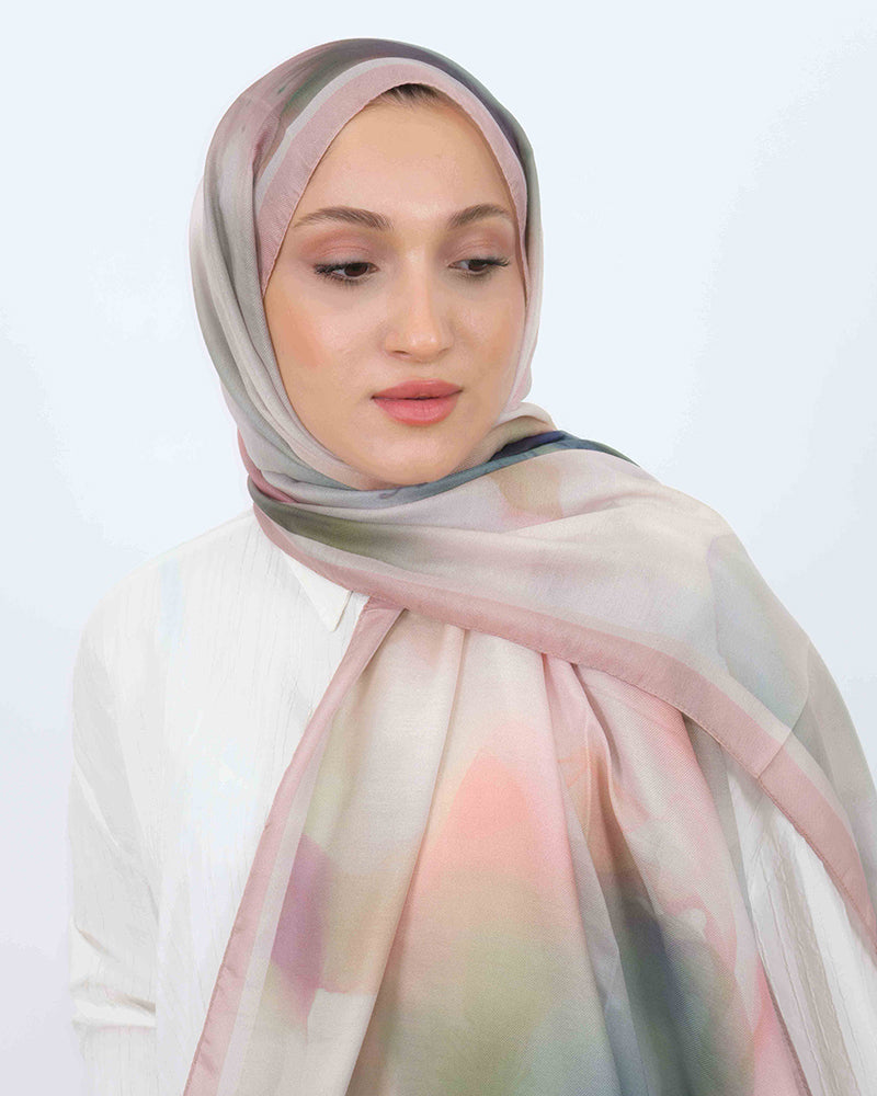 Soft Şal D063 Pudra-Pembe