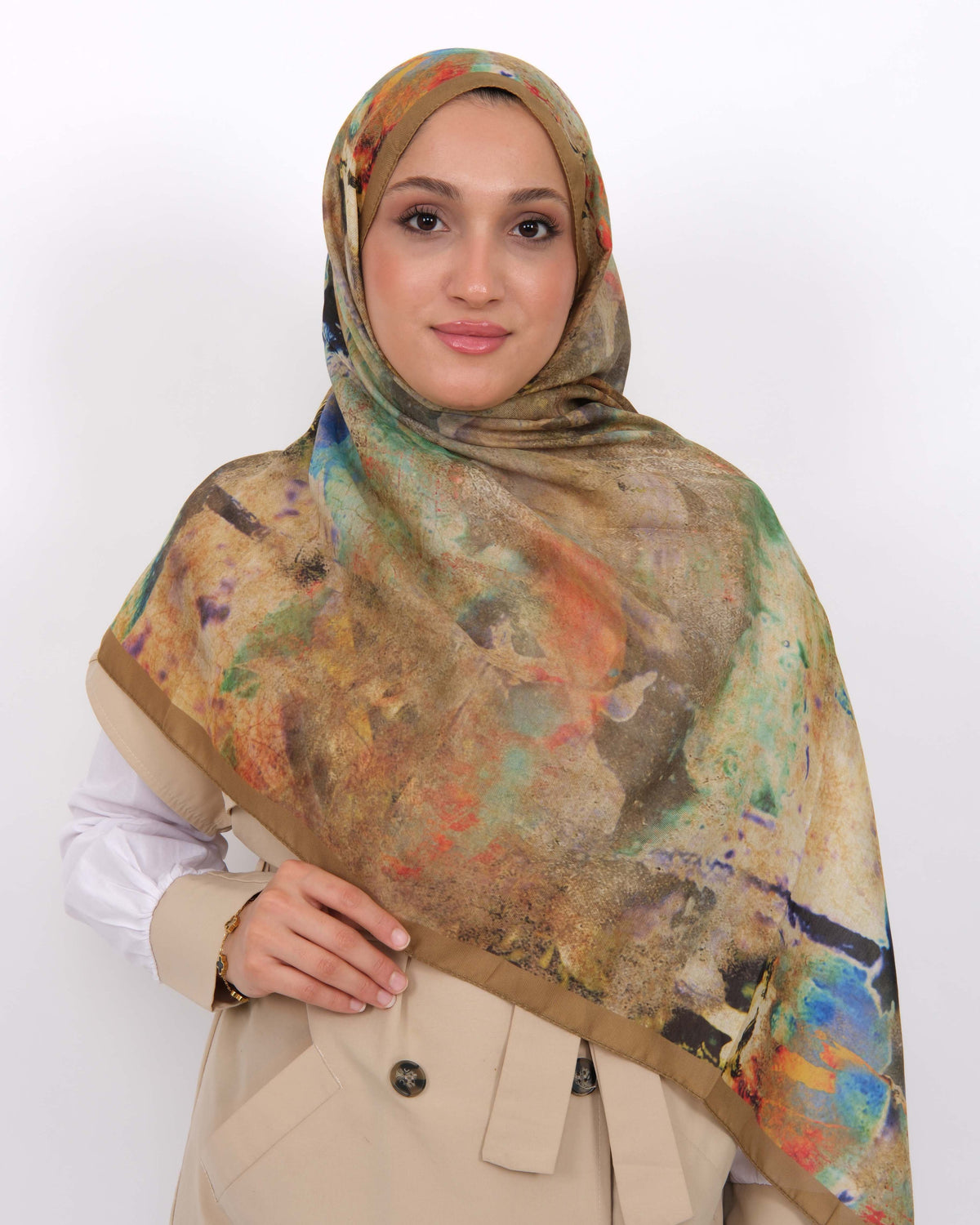 Soft Şal D064 Vizon