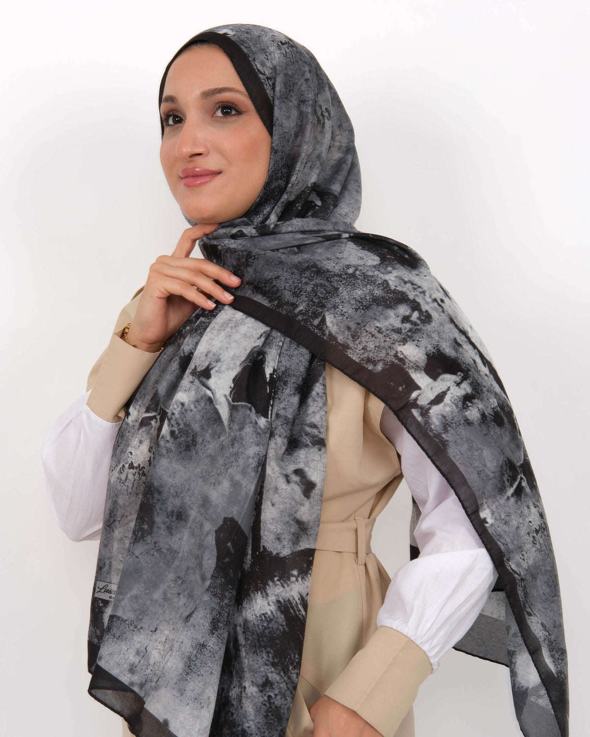 Soft Şal D064 Siyah