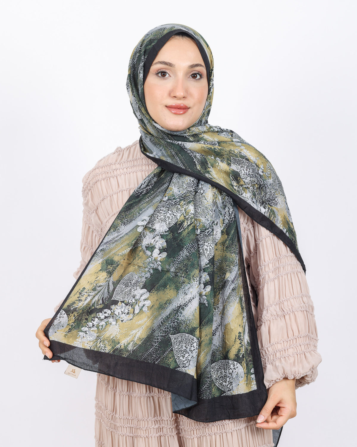 Soft Bambu Kraş Şal D048 Siyah