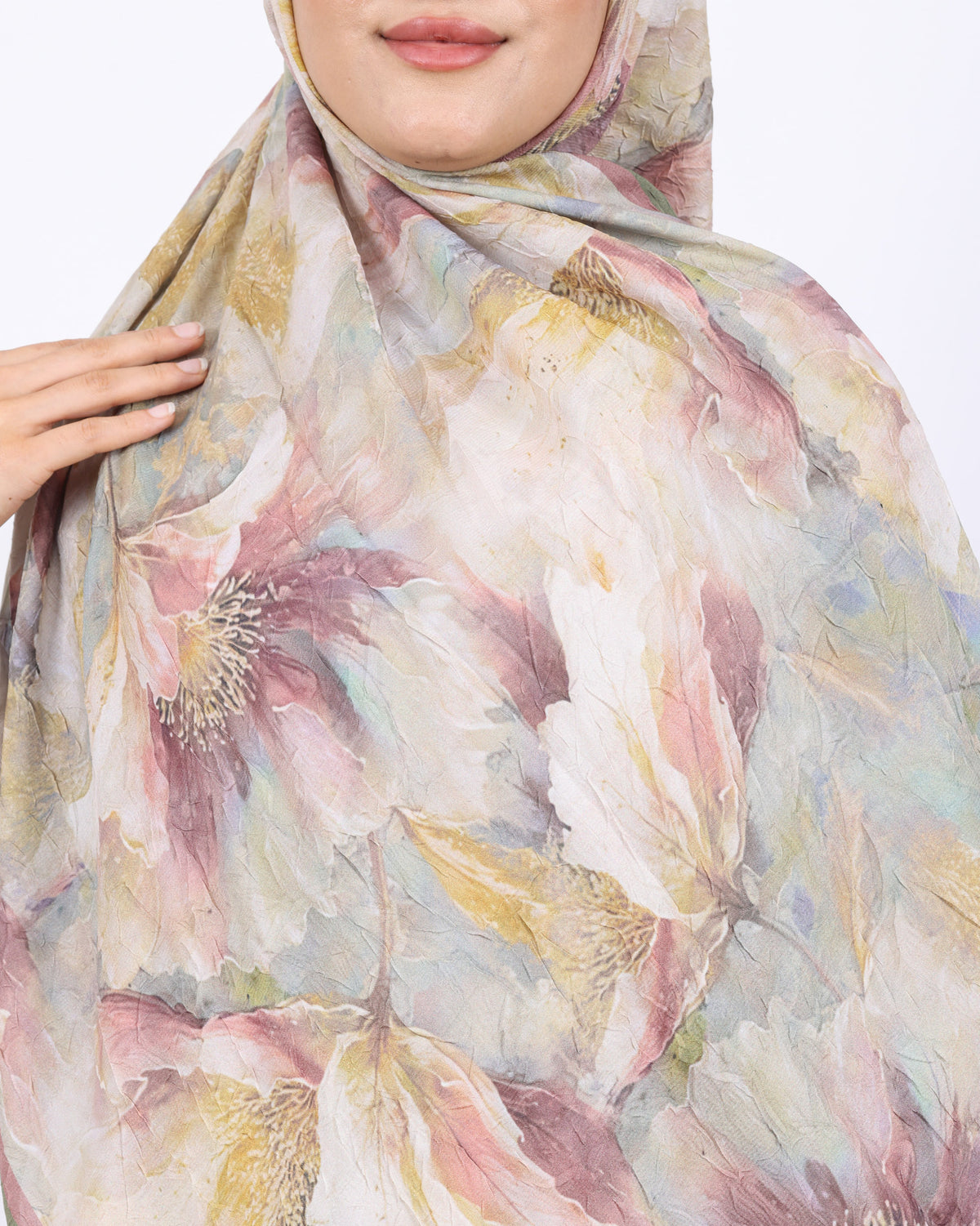 Soft Bambu Kraş Şal D044 Mint Yeşili