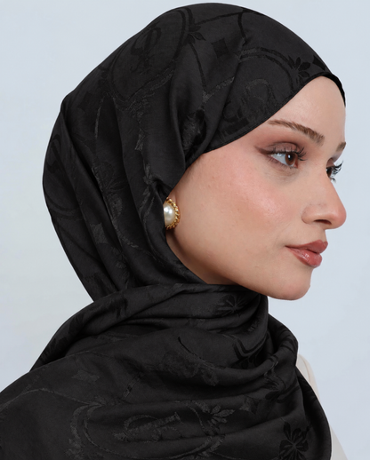 Ayrobin Jakar Şal D118 Siyah