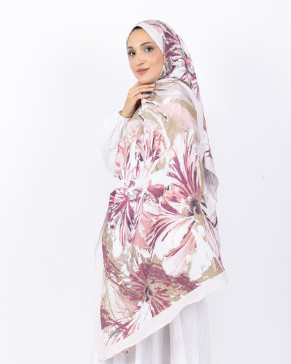 Mikro Bambu Kraş Şal D020 Taş Rengi