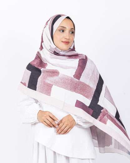 Mikro Bambu Kraş Şal D026 Taş Rengi