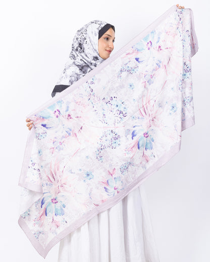 Mikro Bambu Kraş Şal D029 Siyah-Fuşya