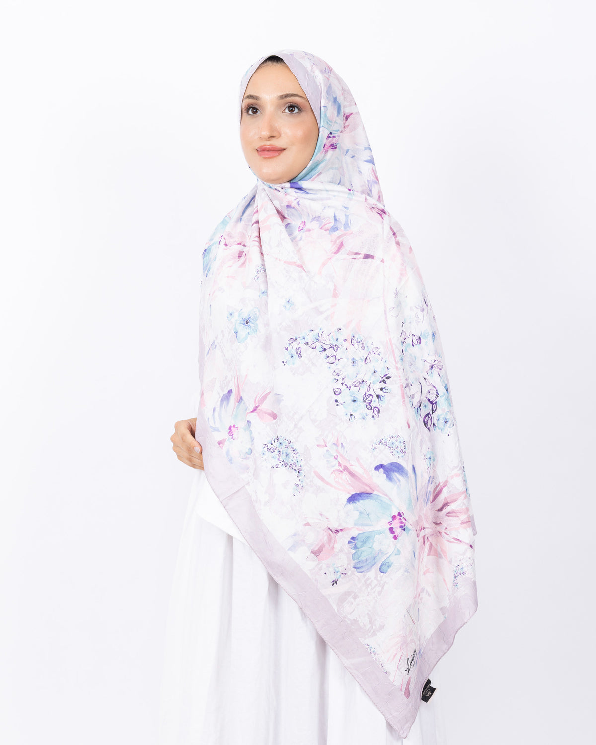 Mikro Bambu Kraş Şal D029 Lila