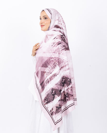 Mikro Bambu Kraş Şal D030 Toz Pembe