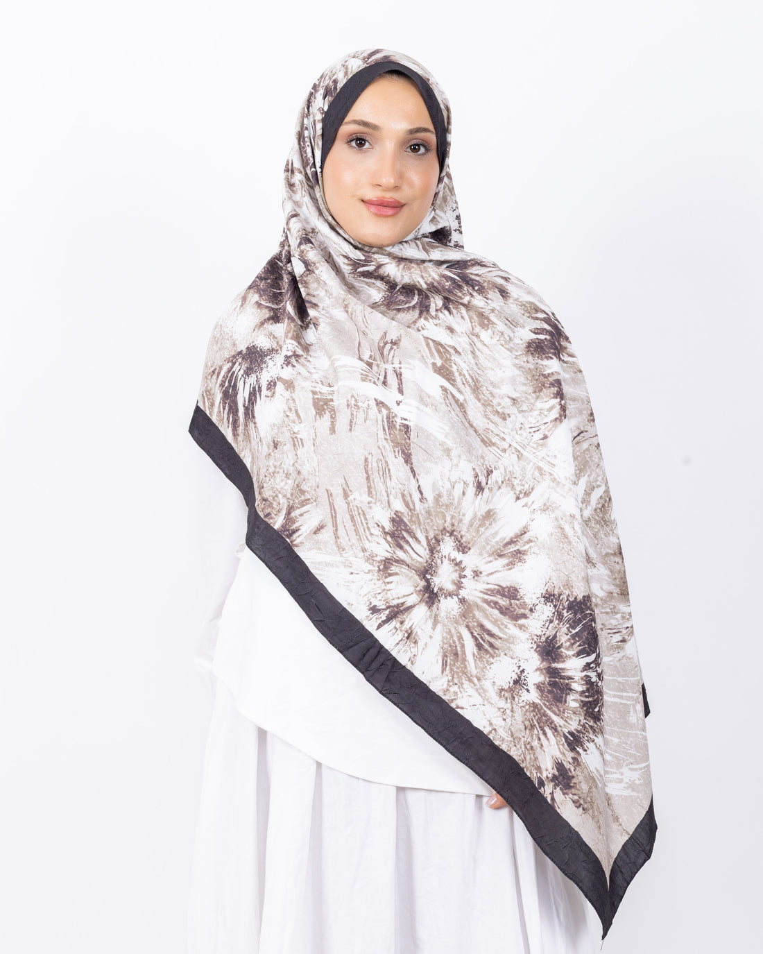 Mikro Bambu Kraş Şal D027 Acı Kahve