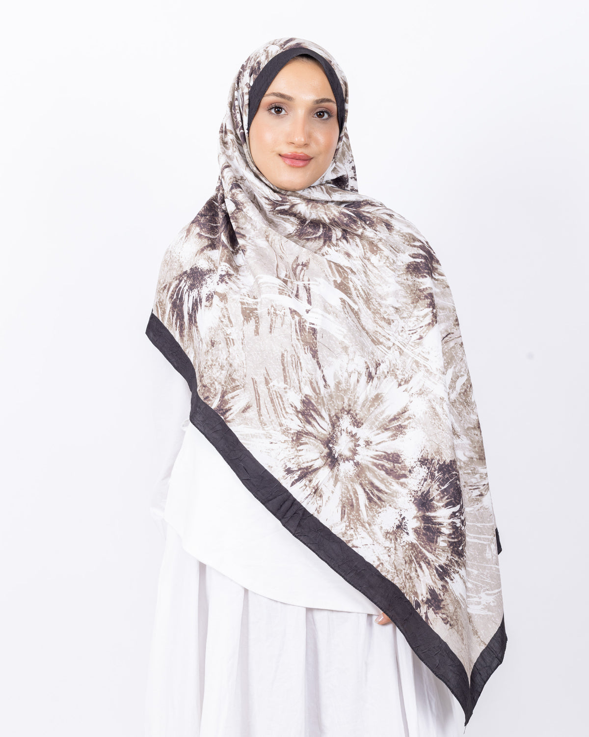 Mikro Bambu Kraş Şal D027 Acı Kahve